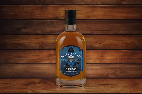  Salute スコッチウイスキー 750ml Final Salute - Canadian Whisky - 2nd Edition – Tumbleweed Spirits